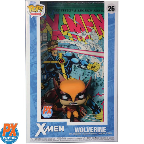 X-Men #1 (1991) Wolverine Pop! Comic Cover Vinyl Figure with Case - Previews Exclusive Maple and Mangoes