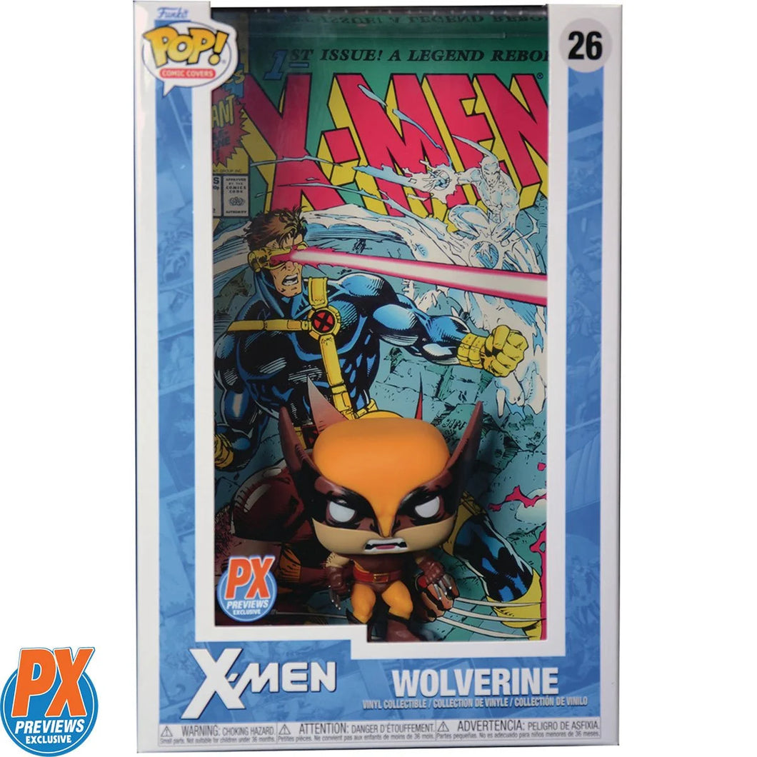X-Men #1 (1991) Wolverine Pop! Comic Cover Vinyl Figure with Case - Previews Exclusive Maple and Mangoes