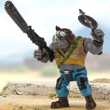 Load image into Gallery viewer, Teenage Mutant Ninja Turtles x G.I. Joe Rocksteady x Buzzer Action Figure Maple and Mangoes
