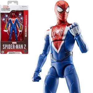 Spider-Man Marvel Legends Series Gamerverse Miles Morales Brooklyn 2099 6-Inch Action Figure Maple and Mangoes