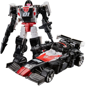Transformers Age of the Primes Deluxe Decepticon Crasher Maple and Mangoes