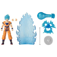 Load image into Gallery viewer, Dragon Ball Super Dragon Stars Power-Up Pack Super Saiyan Blue Goku DBS Broly Version Action Figure Maple and Mangoes
