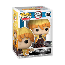 Load image into Gallery viewer, Demon Slayer Zenitsu Protecting Nezuko&#39;s Box Funko Pop! Vinyl Figure #1488 - Entertainment Earth Exclusive
