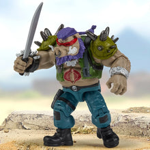 Load image into Gallery viewer, Teenage Mutant Ninja Turtles x G.I. Joe Bebop x Ripper Action Figure Maple and Mangoes
