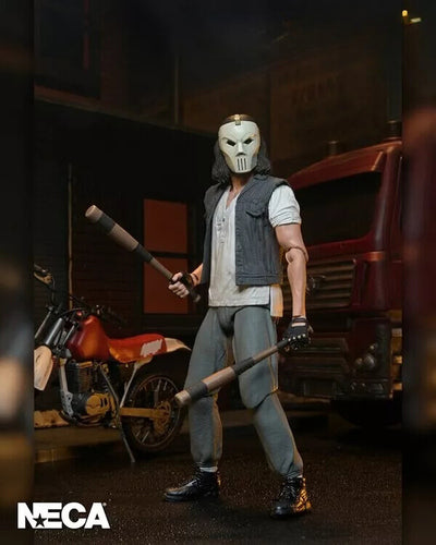 NECA - TMNT Teenage Mutant Ninja Turtles - Casey Jones with Dirt Bike Exclusive Maple and Mangoes