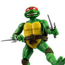 Load image into Gallery viewer, Teenage Mutant Ninja Turtles Best of Donatello, Raphael, Michaelangelo and Leonardo IDW Comic Book and 5-Inch BST AXN Action Figure Set of 4
