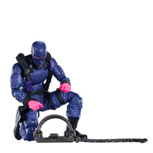 Load image into Gallery viewer, G.I. Joe Classified Series Snake Eyes 6-Inch Action Figure with Polar Bear Maple and Mangoes
