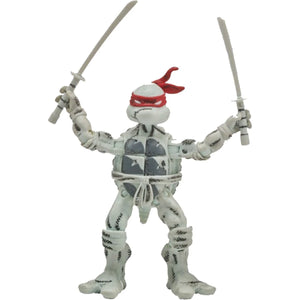Teenage Mutant Ninja Turtles Classic Comic Book Series Black and White Turtles Action Figure 4-Pack Maple and Mangoes