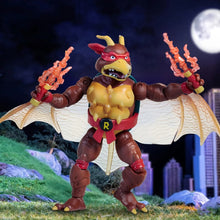 Load image into Gallery viewer, Teenage Mutant Ninja Turtles x Godzilla Wave 1 Action Figure Raphael/Rodan Maple and Mangoes
