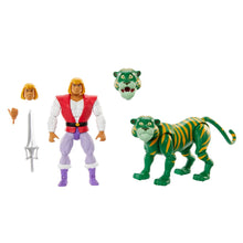 Load image into Gallery viewer, Masters of the Universe Origins Prince Adam and Cringer Action Figure 2-Pack Maple and Mangoes
