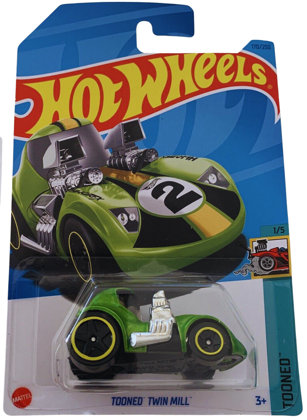 Hot Wheels 2023 Tooned Twin Mill HW Tooned