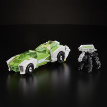 Load image into Gallery viewer, Transformers Generations War for Cybertron: Siege Deluxe Class WFC-S15 Autobot Greenlight with Dazzlestrike Maple and Mangoes
