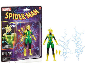 Spider-Man Marvel Legends Electro (Francine Frye) 6-Inch Action Figure Maple and Mangoes