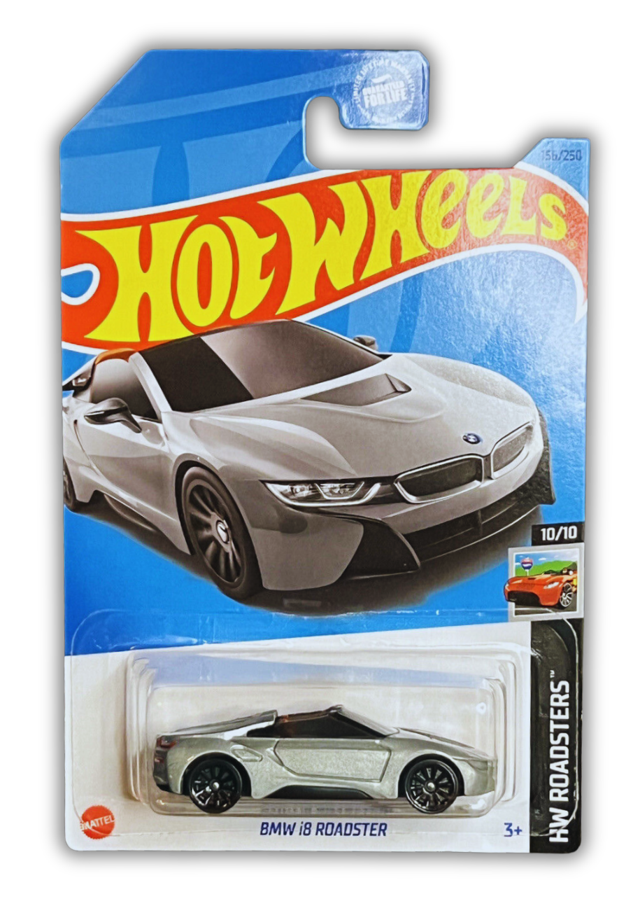 Hot Wheels BMW i8 Roadster #156 2023 HW Roadsters Silver Maple and  Mangoes