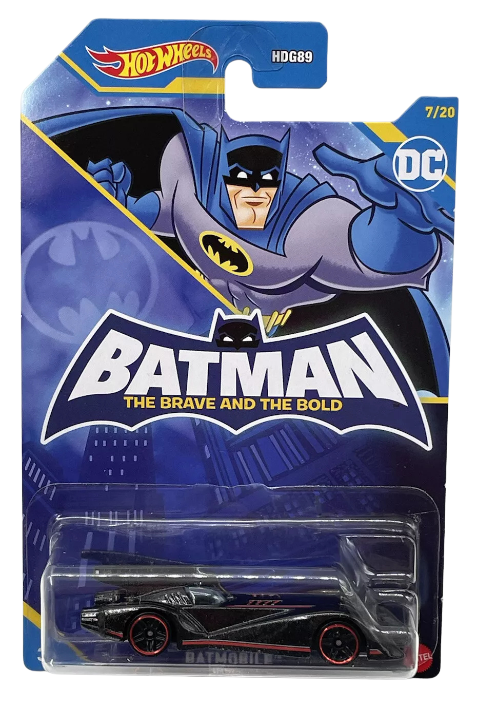 Hot Wheels Batman The Brave And The Bold Batmobile 7/20