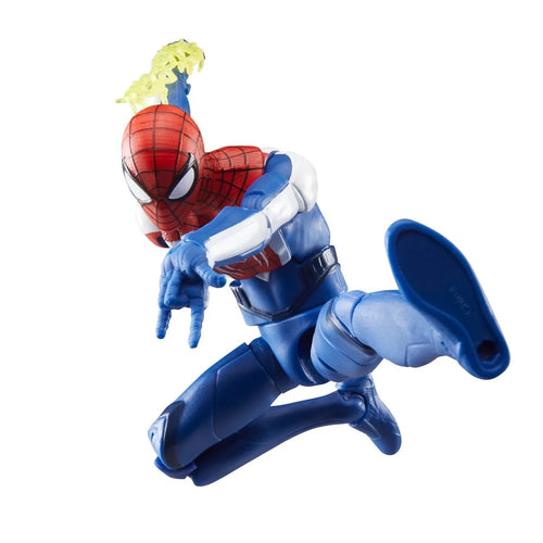 Spider-Man Marvel Legends Series Gamerverse Miles Morales Brooklyn 2099 6-Inch Action Figure Maple and Mangoes