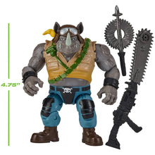 Load image into Gallery viewer, Teenage Mutant Ninja Turtles x G.I. Joe Rocksteady x Buzzer Action Figure Maple and Mangoes
