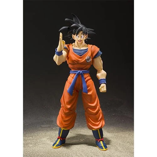 Dragon Ball Z Son Goku A Saiyan Raised On Earth S.H.Figuarts Action Figure - Reissue Maple and Mangoes