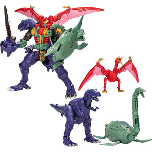Transformers Legacy United Commander Class Beast Wars Universe Magmatron Maple and Mangoes