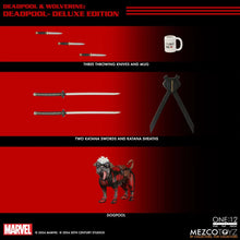 Load image into Gallery viewer, Deadpool &amp; Wolverine: Deadpool Deluxe Edition One:12 Collective Action Figure Maple and Mangoes
