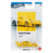 Load image into Gallery viewer, Hot Wheels Silver Series Pantone Sunset Race Mix 1 Vehicle Case of 6 Maple and Mangoes
