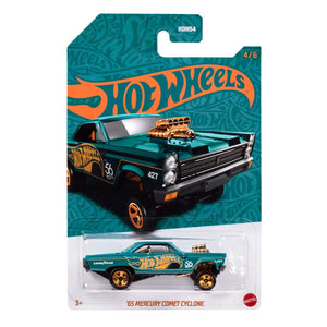 Hot Wheels 56th Anniversary Pearl and Chrome 2024 Mix 1 65 Mercury Comet Cyclone