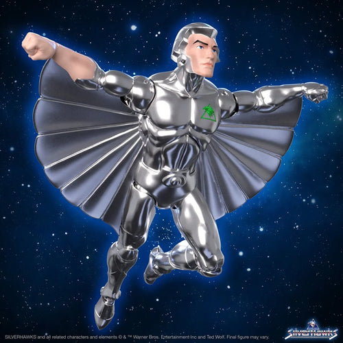 SilverHawks Ultimates Quicksilver (Toy Version) 7-Inch Action Figure Maple and Mangoes