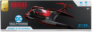 DC Multiverse Batman &amp; Batmobile (Batman Beyond) Gold Label Vehicle with Lights and Sound McFarlane Toys Maple and Mangoes