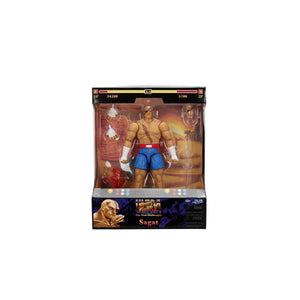 Ultra Street Fighter II Sagat 6-Inch Scale Deluxe Action Figure Maple and Mangoes