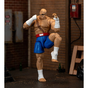 Ultra Street Fighter II Sagat 6-Inch Scale Deluxe Action Figure Maple and Mangoes
