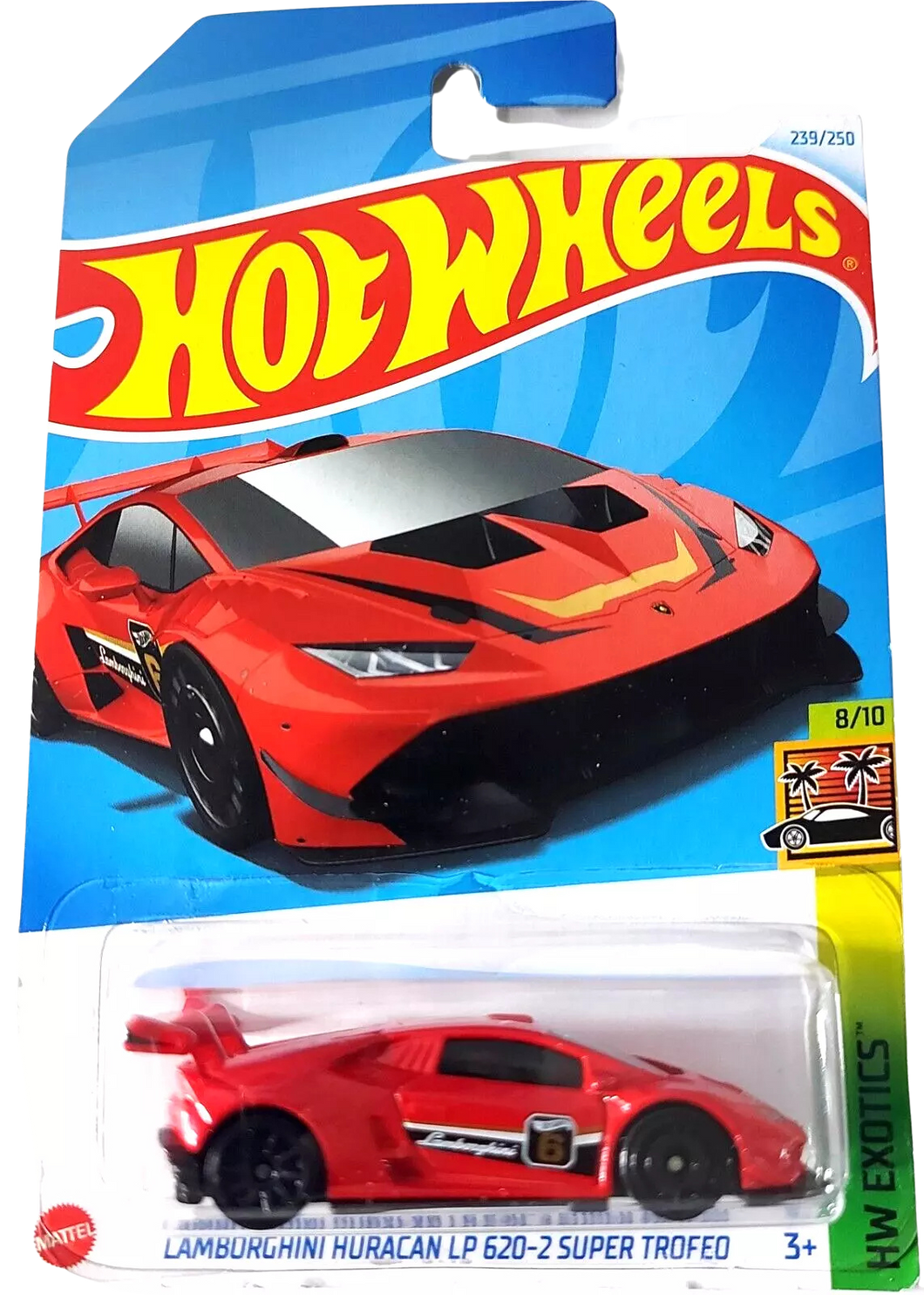  Hot Wheels Lamborghini Huracan LP 620-2 Super Trofeo 8/10 HW Exotics Maple and Mangoes