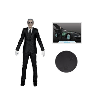 DC Multiverse Batman Forever Batmobile Vehicle and Alfred Pennyworth 7-Inch Scale Action Figure Maple and Mangoes
