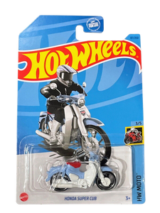 Hot Wheels Moto Honda Super Cub Blue Maple and Mangoes