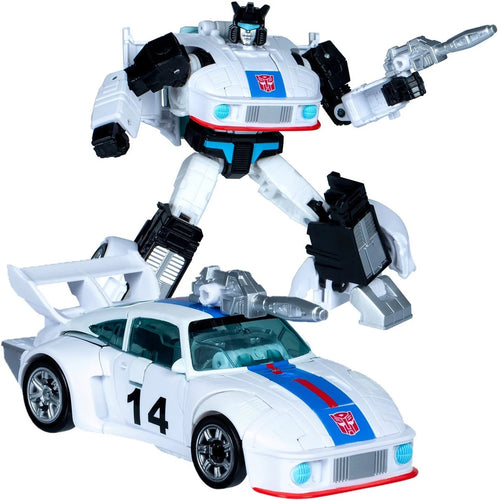 Transformers Studio Series 86 Deluxe Class Transformers: The Movie Autobot Jazz Maple and Mangoes