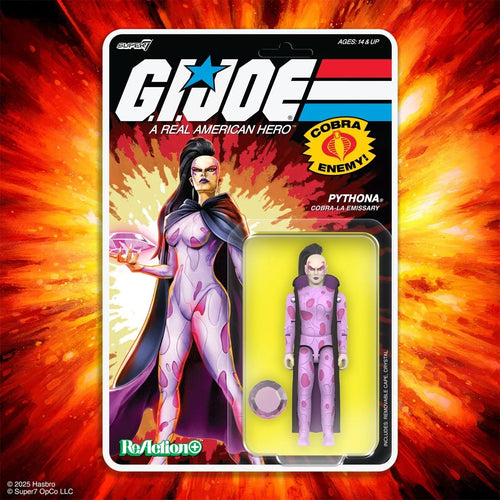 G.I. Joe Pythona (Movie) 3 3/4-Inch ReAction+ Figure Maple and Mangoes