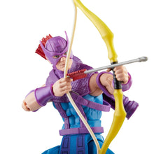 Load image into Gallery viewer, Avengers 60th Anniversary Marvel Legends Hawkeye with Sky-Cycle 6 Inch Action Figure Maple and Mangoes
