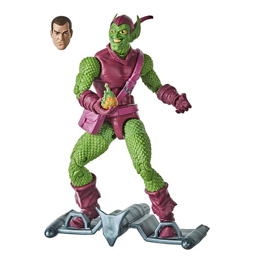 Spider-Man Retro Marvel Legends Green Goblin 6-Inch Action Figure Maple and Mangoes