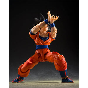 Dragon Ball Z Son Goku The Kind-Hearted Saiyan S.H.Figuarts Action Figure Maple and Mangoes