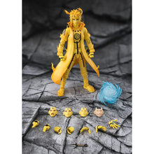 Load image into Gallery viewer, Naruto Minato Namikaze Kurama Link Mode Bond of Light That Shatters Darkness S.H.Figuarts Action Figure Maple and Mangoes
