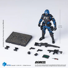 Load image into Gallery viewer, HIYA Exquisite Mini Series 1/18 Scale 4.1 Inch G.I.Joe Cobra Officer Action Figure Maple and Mangoes
