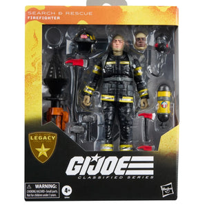 G.I. Joe Classified Series Firefighter 6-Inch Action Figure Maple and Mangoes