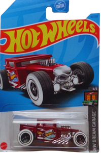 2023 Hot Wheels HW DREAM GARAGE 3/5 Bone Shaker 60/250 (Dark Red)