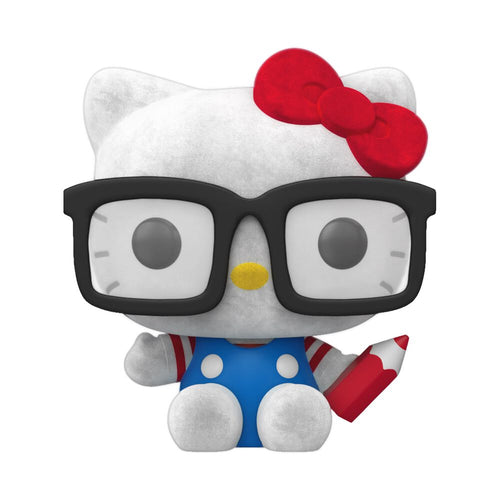 Funko Pop! Hello Kitty Flocked Hipster Nerd Maple and Mangoes