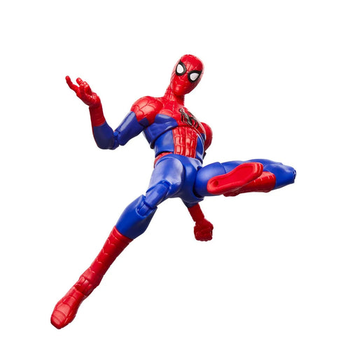 Spider-Man Across The Spider-Verse Marvel Legends Peter Parker 6-Inch Action Figure Maple and Mangoes