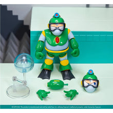 Load image into Gallery viewer, Mega Man Bubble Man Deluxe 1:12 Scale Action Figure Maple and Mangoes
