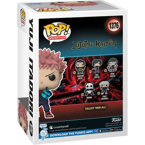 Jujutsu Kaisen Yuji Itadori Divergent Fist Glow-in-the Dark Funko Pop! Vinyl Figure #1376 - AAA Anime Exclusive Maple and Mangoes