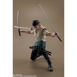 One Piece Netflix Series Roronoa Zoro S.H.Figuarts Action Figure Maple and Mangoes