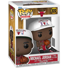 Load image into Gallery viewer, NBA Chicago Bulls Michael Jordan 3 Times in a Row Funko Pop! Vinyl Figure #22 Maple and Mangoes
