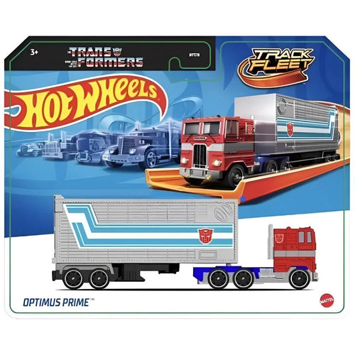 Transformers Hot Wheels Optimus Prime Truck 1:64 Scale Die-Cast Metal Vehicle Maple and Mangoes