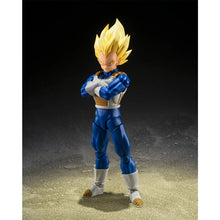 Load image into Gallery viewer, Dragon Ball Z Super Saiyan Vegeta Dangerous Pride S.H.Figuarts Action Figure Maple and Mangoes
